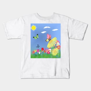 Butterflies Kids T-Shirt